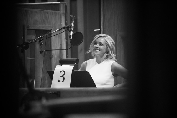 Photo Flash: In the Recording Studio with the Cast of SHE LOVES ME! Image