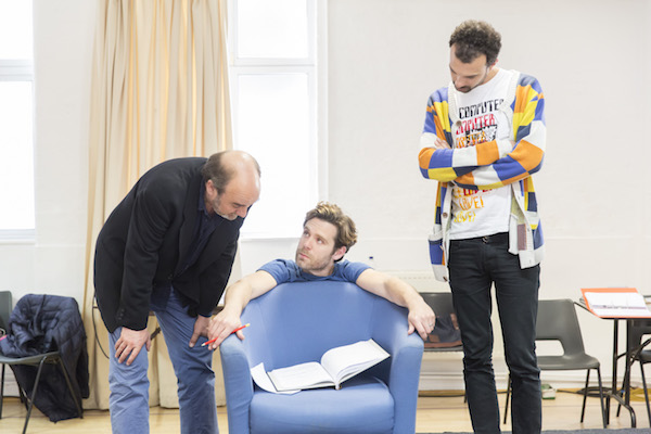 Photo Flash: In Rehearsal for BLUE/ORANGE at the Young Vic 