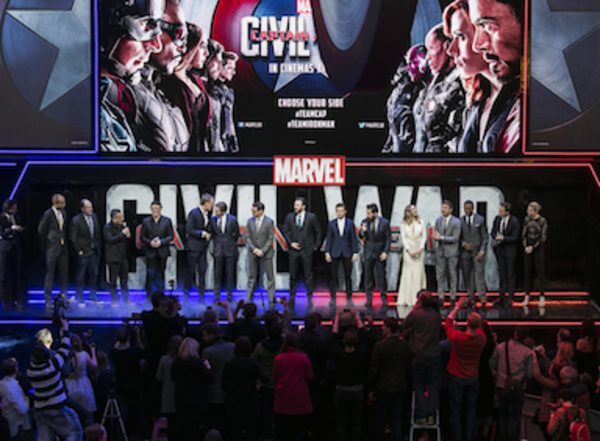 Photo Flash: Chris Evans & More Attend CAPTAIN AMERICA: CIVIL WAR London Premiere 
