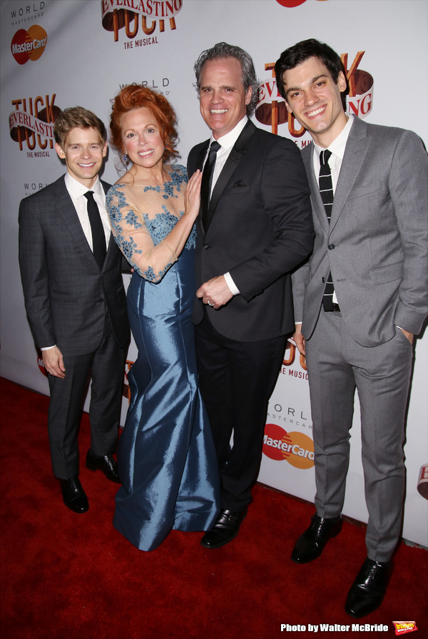 Andrew Keenan-Bolger, Carolee Carmello, Michael Park and Robert Lenzi  Photo