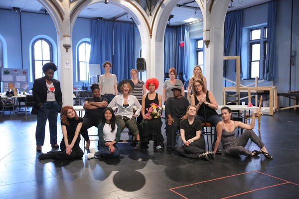 Photo Flash: In Rehearsal with Shakespeare in the Park's All-Female TAMING OF THE SHREW 