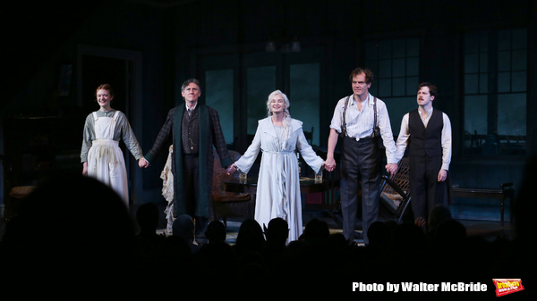 Colby Minifie, Gabriel Byrne, Jessica Lange, Michael Shannon and John Gallagher Jr.   Photo