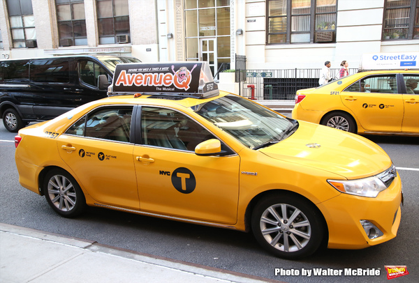 Photo Coverage: Trekkie Monster Debuts the New AVENUE Q Taxi! Image