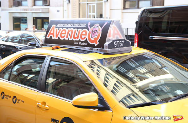 Photo Coverage: Trekkie Monster Debuts the New AVENUE Q Taxi! Image