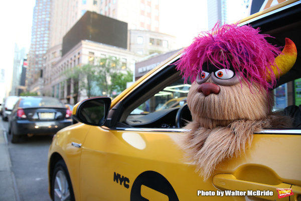 Photo Coverage: Trekkie Monster Debuts the New AVENUE Q Taxi! Image