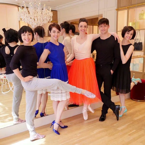 Photo Flash: AN AMERICAN IN PARIS Stars Help Launch Repetto Boutique in SoHo Image