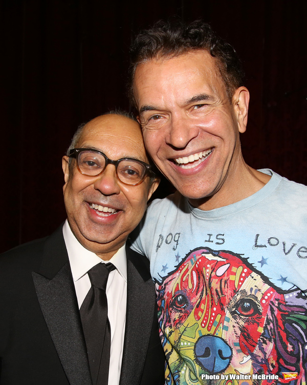 George C. Wolfe and Brian Stokes Mitchell  Photo