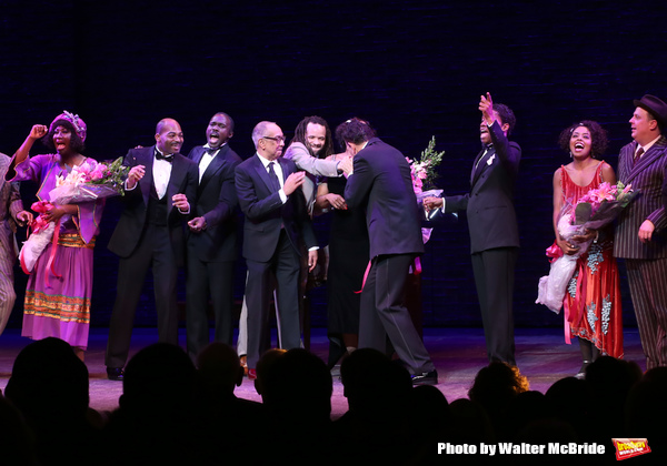 Amber Iman, Brandon Victor Dixon, Joshua Henry, Savion Glover, George C. Wolfe, Audra Photo