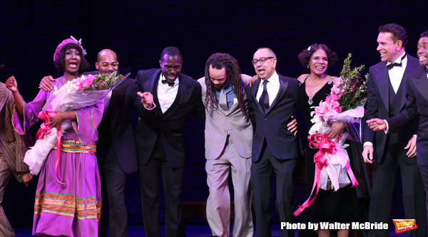 Amber Iman, Brandon Victor Dixon, Joshua Henry, Savion Glover, George C. Wolfe, Audra Photo