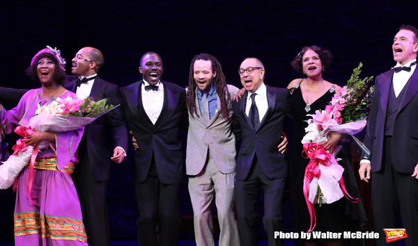 Amber Iman, Brandon Victor Dixon, Joshua Henry, Savion Glover, George C. Wolfe, Audra Photo