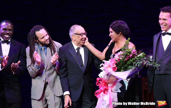 Joshua Henry, Savion Glover, George C. Wolfe, Audra McDonald and Brian Stokes Mitchel Photo