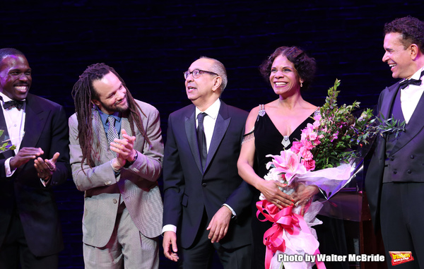 Joshua Henry, Savion Glover, George C. Wolfe, Audra McDonald, Brian Stokes Mitchell  Photo