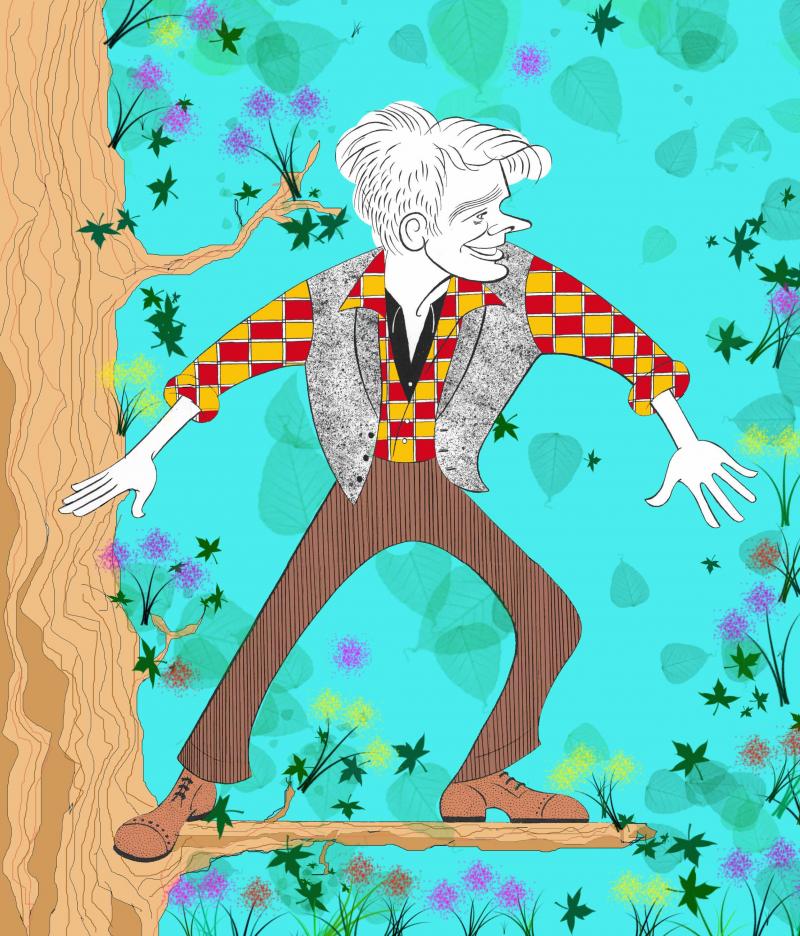 BWW Exclusive: Ken Fallin Draws the Stage - Andrew Keenan-Bolger in TUCK EVERLASTING Image