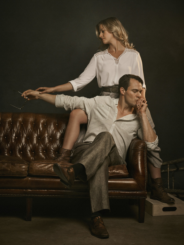 Photo Flash: First Look at Matt Bogart & Whitney Bashor in Costume for Off-Broadway's HIMSELF AND NORA Image