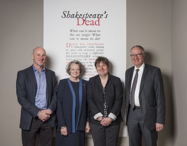 Simon Palfrey, Maggie Smith, Emma Smith and Richard Ovenden Photo