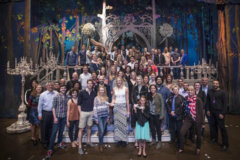Photo Flash: USA Volleyball Visits Segerstrom Center for the Arts to See CINDERELLA! 