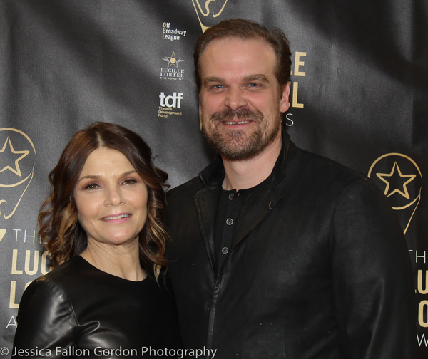 Kathryn Erbe and David Harbour Photo