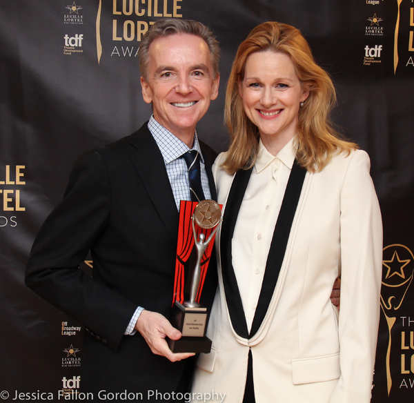James Houghton and Laura Linney Photo