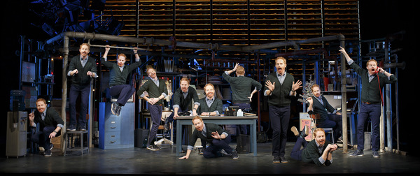 Photo Flash: Jesse Tyler Ferguson's Many FULLY COMMITTED Characters Come Together in New Composite Image