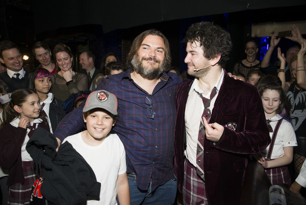 Photo Flash: Jack Black & Paul Rudd Visit Broadway's SCHOOL OF ROCK! Image