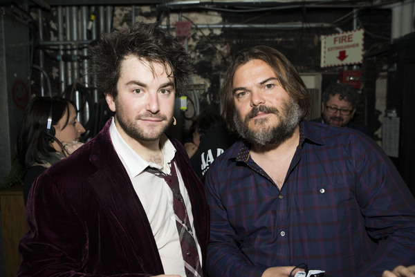 Photo Flash: Jack Black & Paul Rudd Visit Broadway's SCHOOL OF ROCK! Image