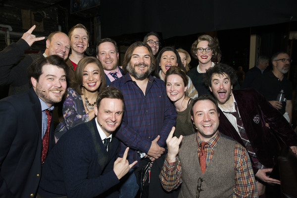Photo Flash: Jack Black & Paul Rudd Visit Broadway's SCHOOL OF ROCK! Image