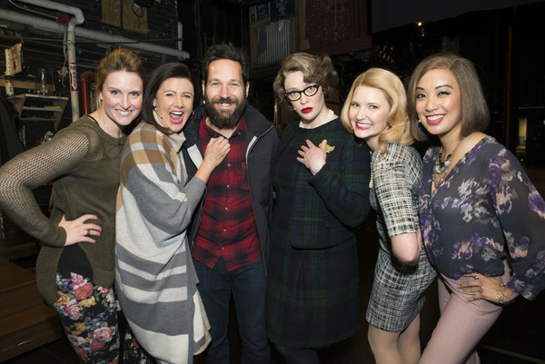 Photo Flash: Jack Black & Paul Rudd Visit Broadway's SCHOOL OF ROCK! Image