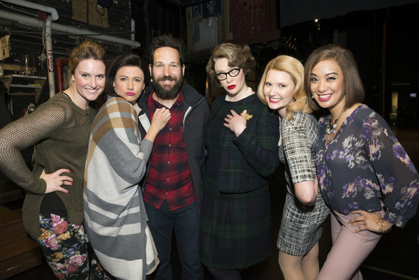 Photo Flash: Jack Black & Paul Rudd Visit Broadway's SCHOOL OF ROCK! Image