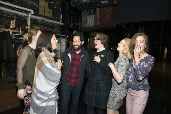 Photo Flash: Jack Black & Paul Rudd Visit Broadway's SCHOOL OF ROCK! Image
