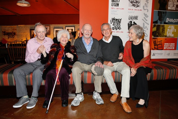 James Greene, Charlotte Rae, cast member/ Alan Mandell and Barry McGovern and Anne Ge Photo