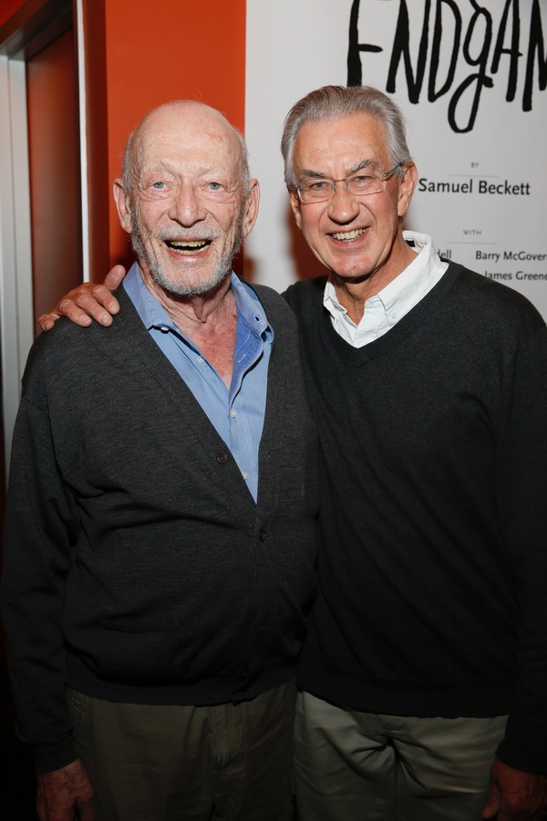 Cast member/ Alan Mandell and Barry McGovern Photo