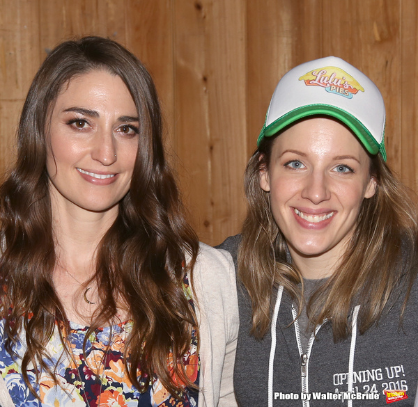Photo Coverage: In the Recording Studio with Sara Bareilles and the Cast of WAITRESS! Image