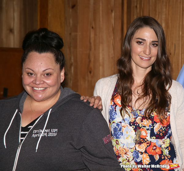 Photo Coverage: In the Recording Studio with Sara Bareilles and the Cast of WAITRESS! Image
