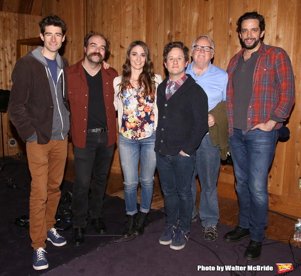 Photo Coverage: In the Recording Studio with Sara Bareilles and the Cast of WAITRESS! Image
