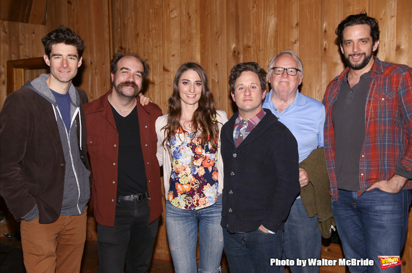 Photo Coverage: In the Recording Studio with Sara Bareilles and the Cast of WAITRESS! Image