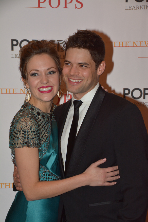 Photo Coverage: On the New York Pops Gala Red Carpet with Laura Osnes, Jeremy Jordan & More! Image