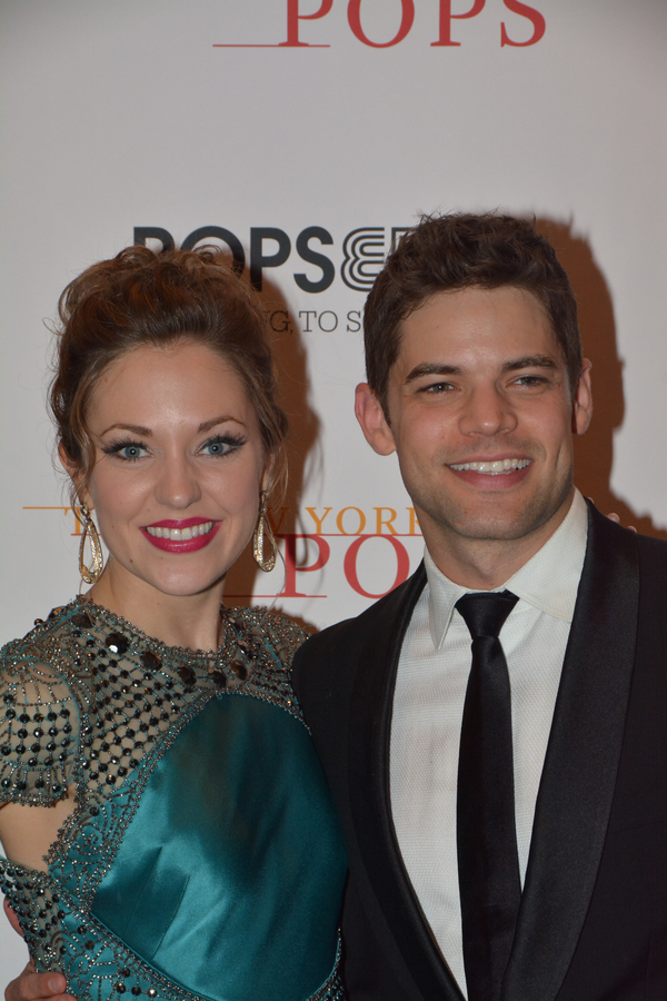 Photo Coverage: On the New York Pops Gala Red Carpet with Laura Osnes, Jeremy Jordan & More! Image