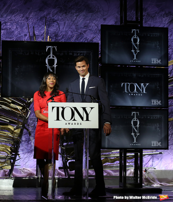 Photo Coverage: Andrew Rannells and Nikki M. James Announce the 2016 Tony Nominations! Image