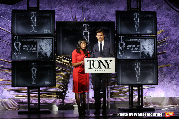 Photo Coverage: Andrew Rannells and Nikki M. James Announce the 2016 Tony Nominations! Image