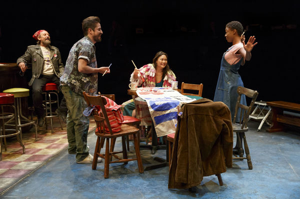 Photo Flash: First Look at Daphne Rubin-Vega, Matthew Saldivar, Samira Wiley and More in DAPHNE'S DIVE at Signature Theatre Image