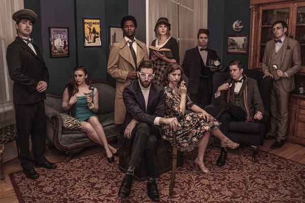 Photo Flash: Meet the Cast of 'CLUED IN', Starting Tonight at Second City's Beat Lounge 