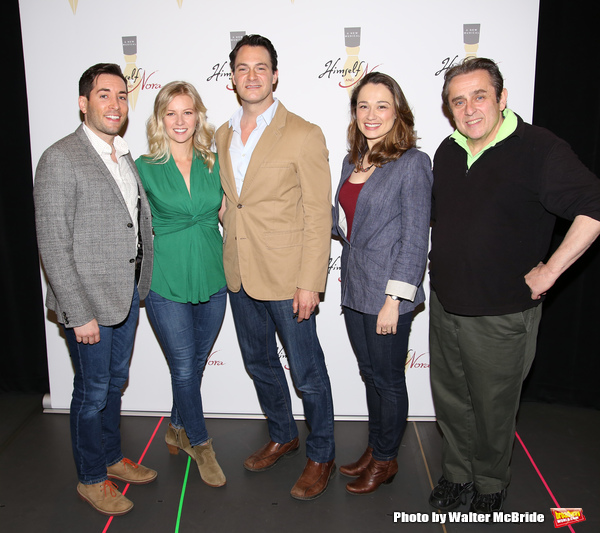 Photo Coverage: Matt Bogart, Whitney Bashor and the Company of HIMSELF AND NORA Meets the Press Image