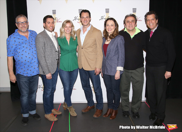 Photo Coverage: Matt Bogart, Whitney Bashor and the Company of HIMSELF AND NORA Meets the Press Image