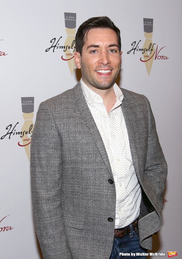 Photo Coverage: Matt Bogart, Whitney Bashor and the Company of HIMSELF AND NORA Meets the Press Image