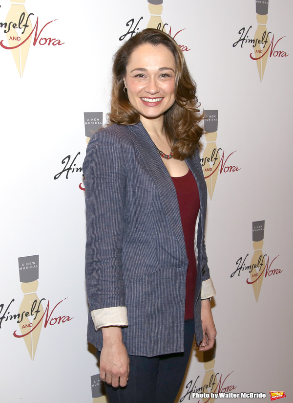 Photo Coverage: Matt Bogart, Whitney Bashor and the Company of HIMSELF AND NORA Meets the Press Image