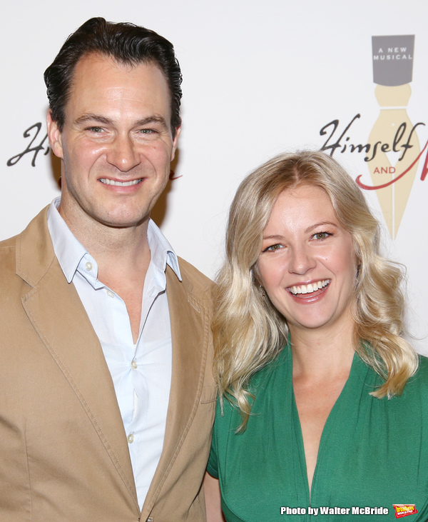 Photo Coverage: Matt Bogart, Whitney Bashor and the Company of HIMSELF AND NORA Meets the Press Image