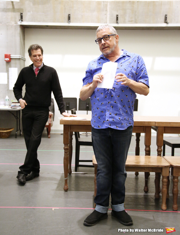 Photo Coverage: In Rehearsal with Matt Bogart, Whitney Bashor & the Cast of HIMSELF AND NORA Image