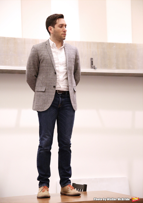 Photo Coverage: In Rehearsal with Matt Bogart, Whitney Bashor & the Cast of HIMSELF AND NORA Image