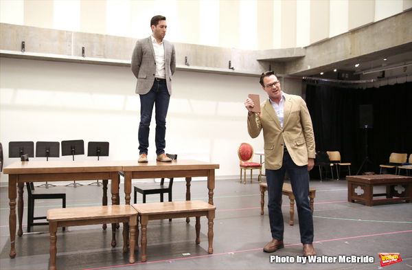 Photo Coverage: In Rehearsal with Matt Bogart, Whitney Bashor & the Cast of HIMSELF AND NORA Image