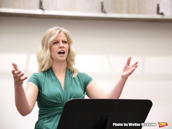Photo Coverage: In Rehearsal with Matt Bogart, Whitney Bashor & the Cast of HIMSELF AND NORA Image